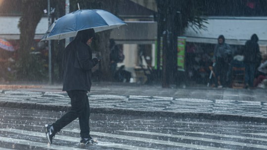 Confira a previsão do tempo e saiba quando para de chover no Centro-Sul