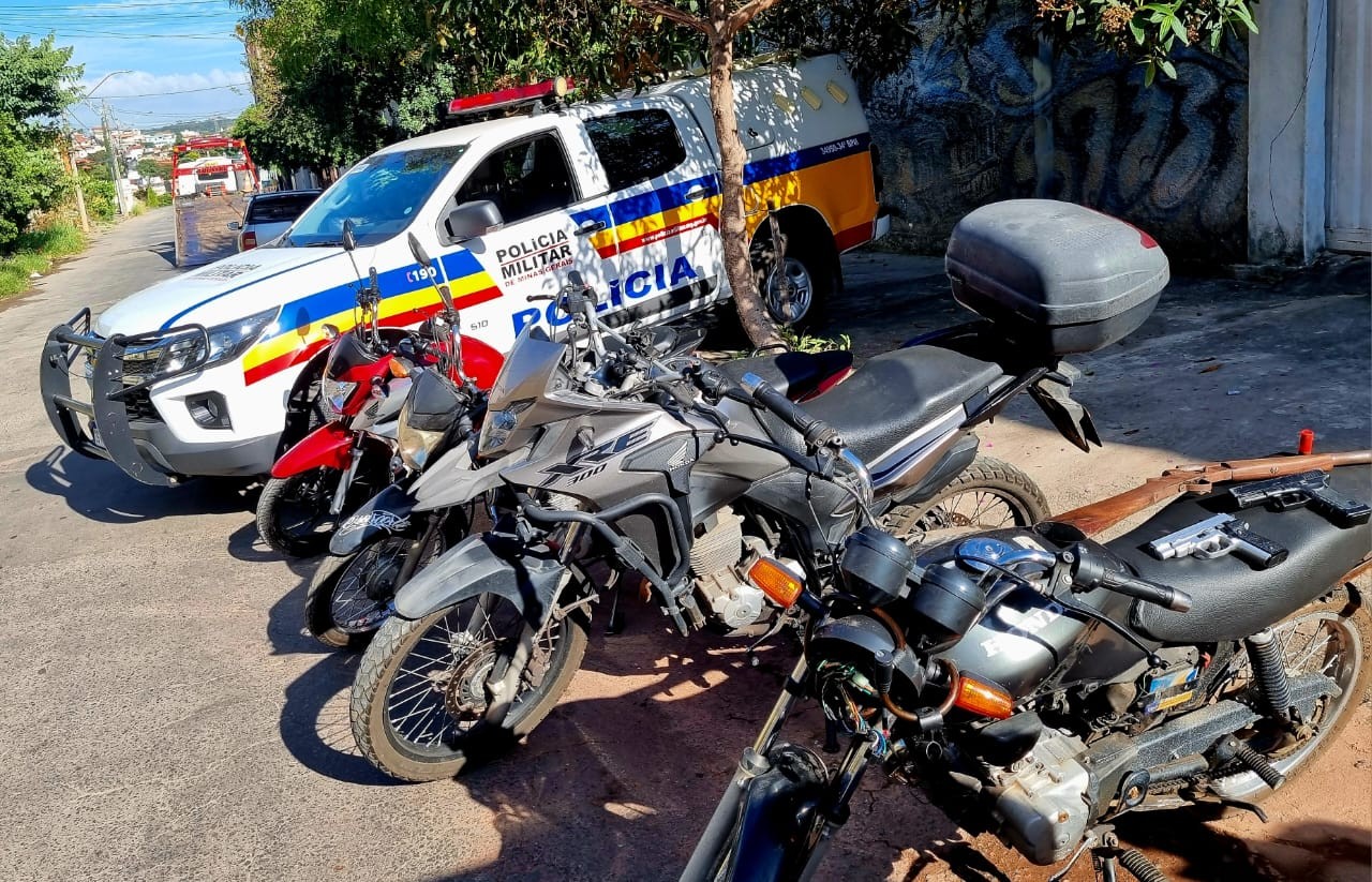 VÍDEO: homem é preso suspeito de furtar moto em BH; vítima viu pelo rastreador que veículo não estava na garagem
