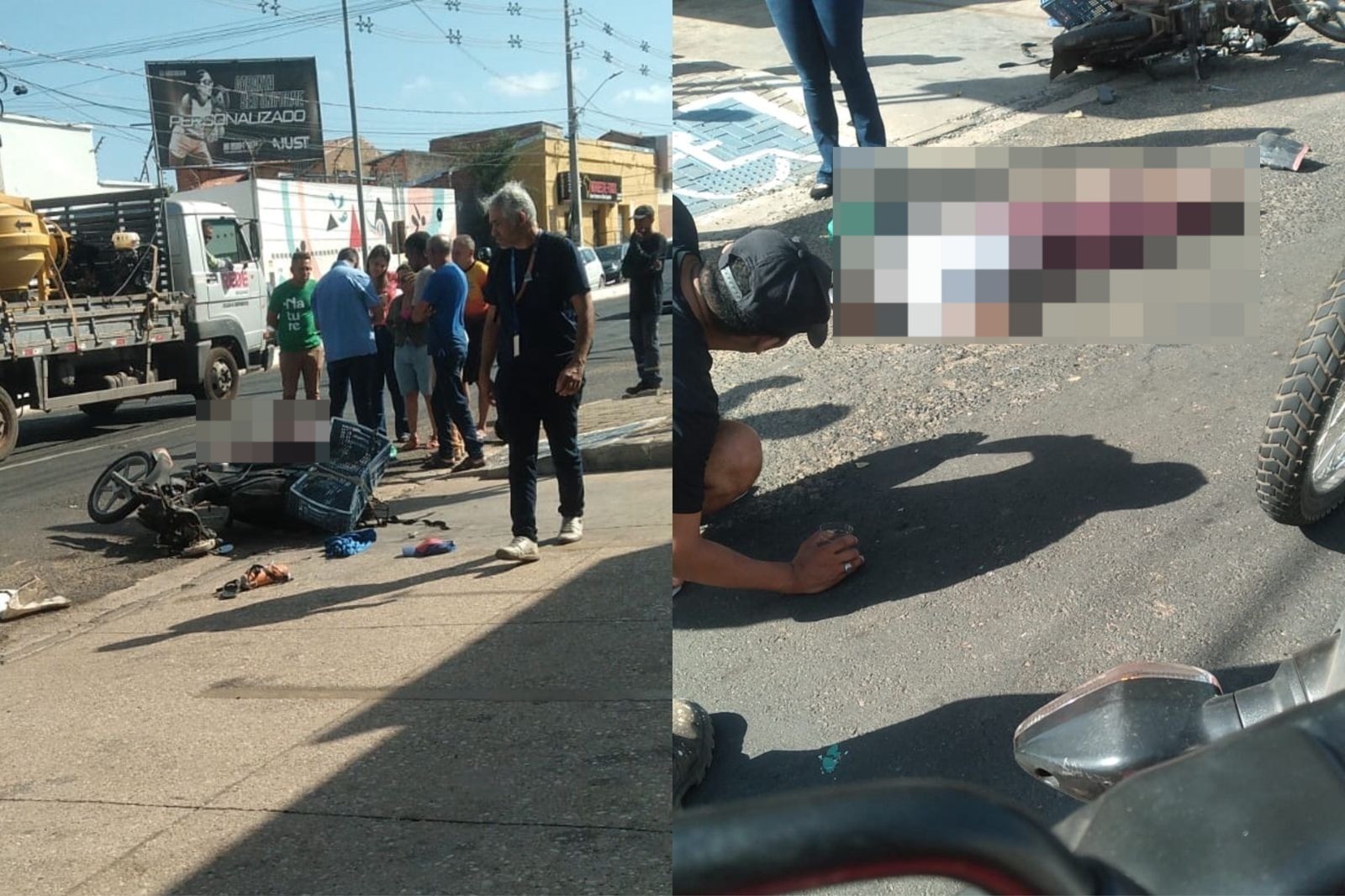 Motociclista morre em acidente com caminhão em avenida de Teresina