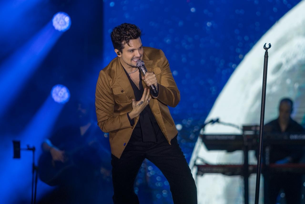 Luan Santana é grande atração do segundo dia do Limeira Rodeo Music 2026 — Foto: Thomaz Marostegan/g1