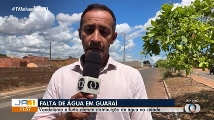 Falta de água em Guaraí afeta moradores