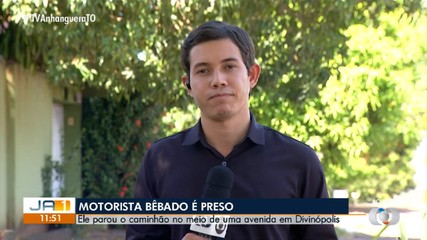 Motorista suspeito de embriaguez é preso após parar caminhão na avenida de Divinópolis