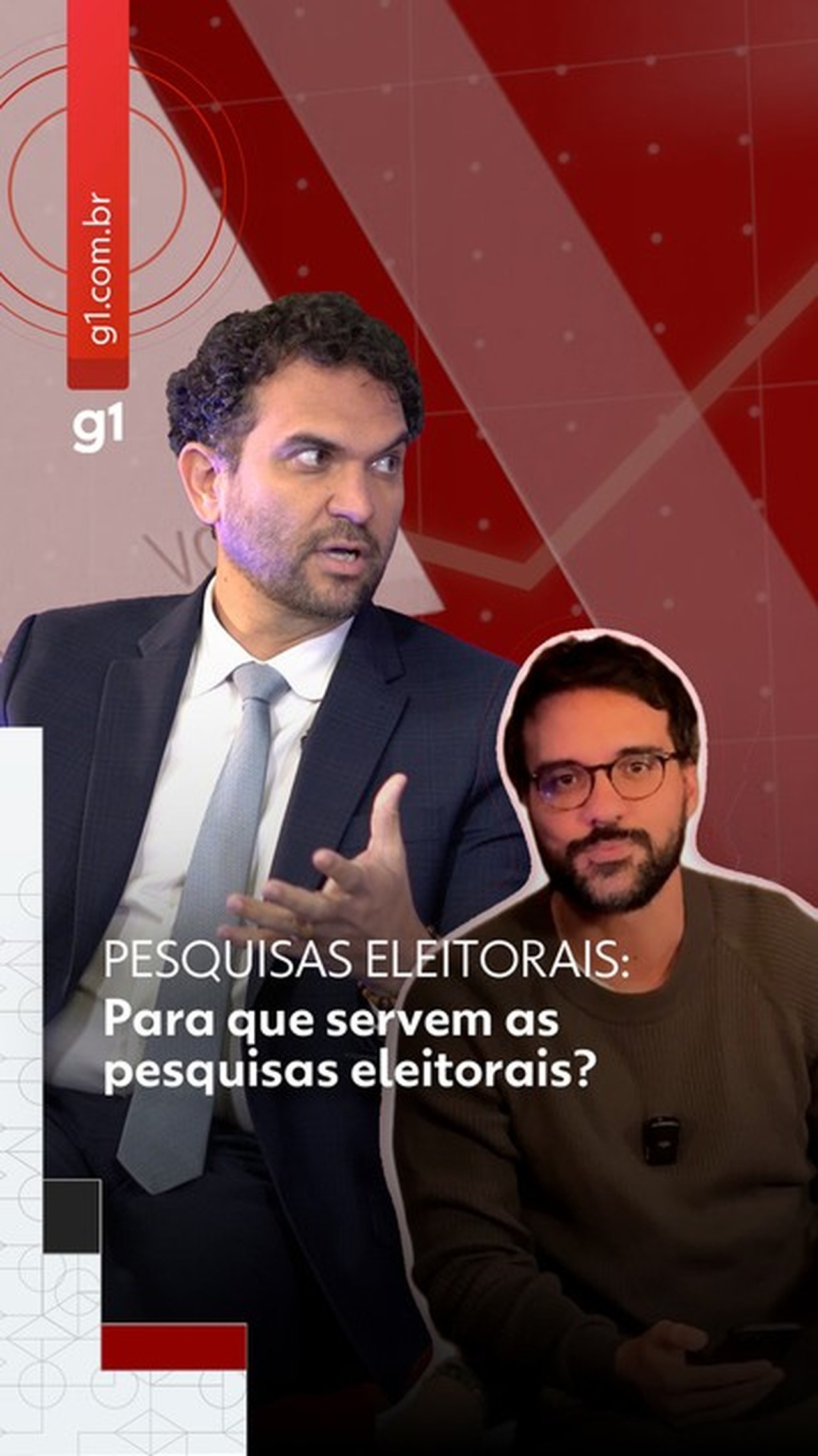 g1 publica série especial de 50 vídeos para explicar as eleições de 2026