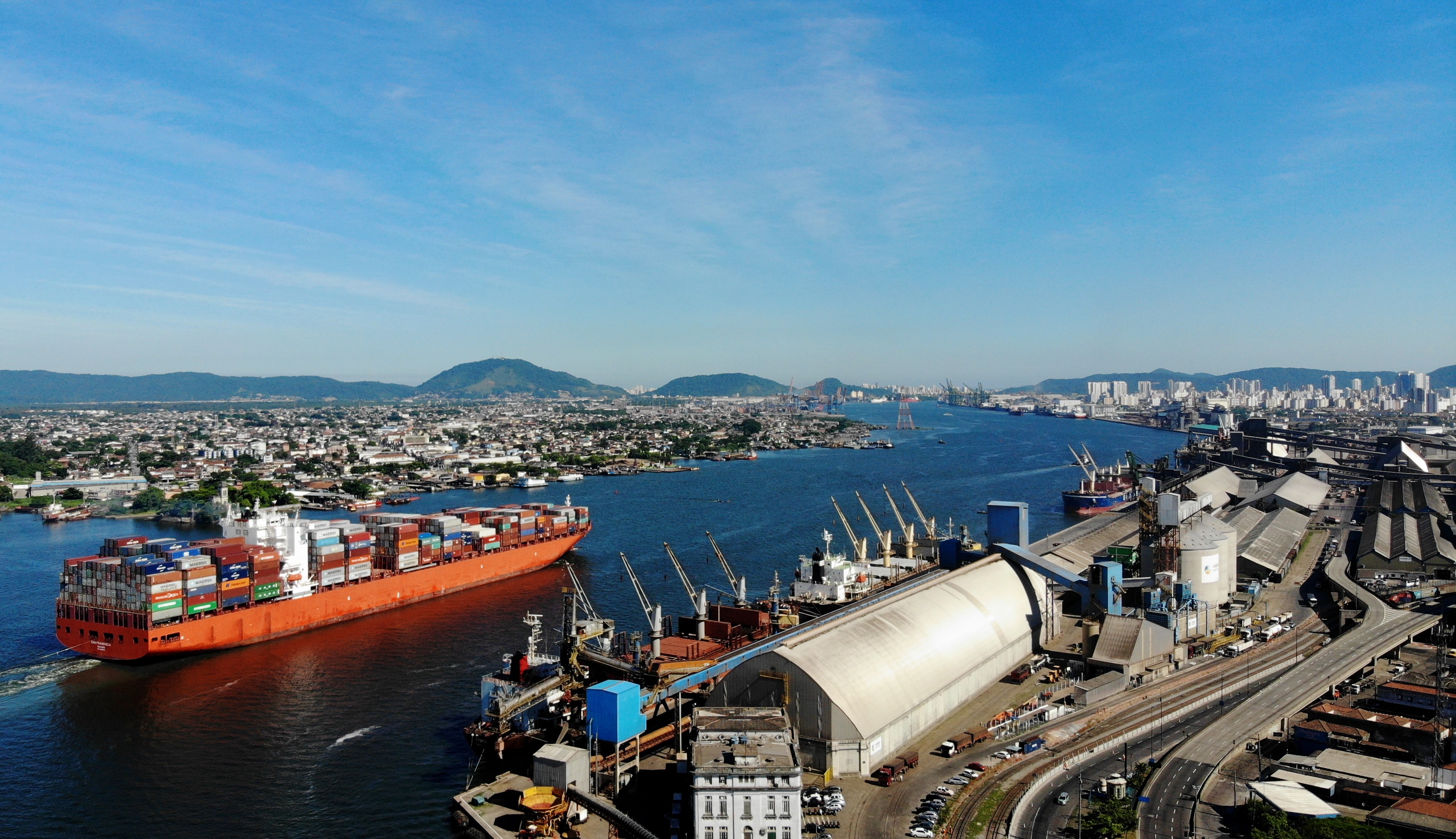 APS prevê ampliar em 162% a área do Porto de Santos e aguarda autorização do governo federal