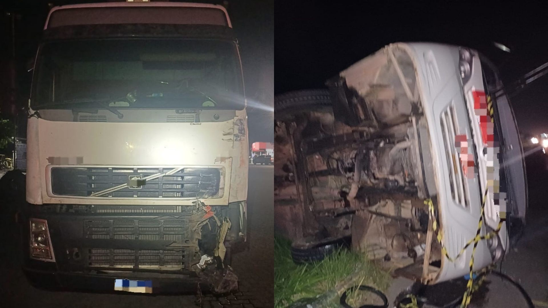 Acidente entre ônibus e carreta deixa 16 feridos na BR-232, no Grande Recife