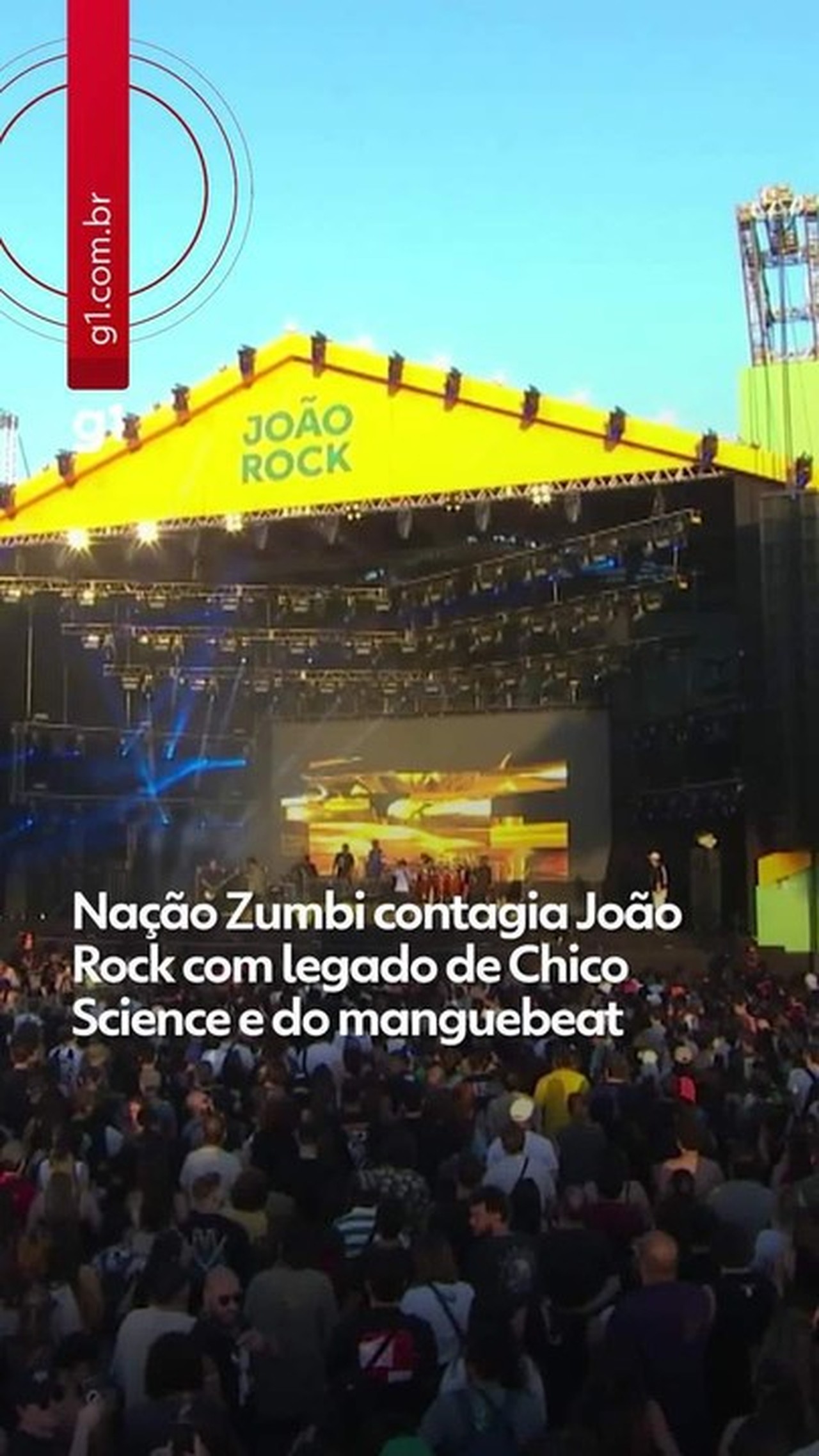 Nação Zumbi chega com discrição e contagia João Rock com manguebeat e legado de Chico Science 