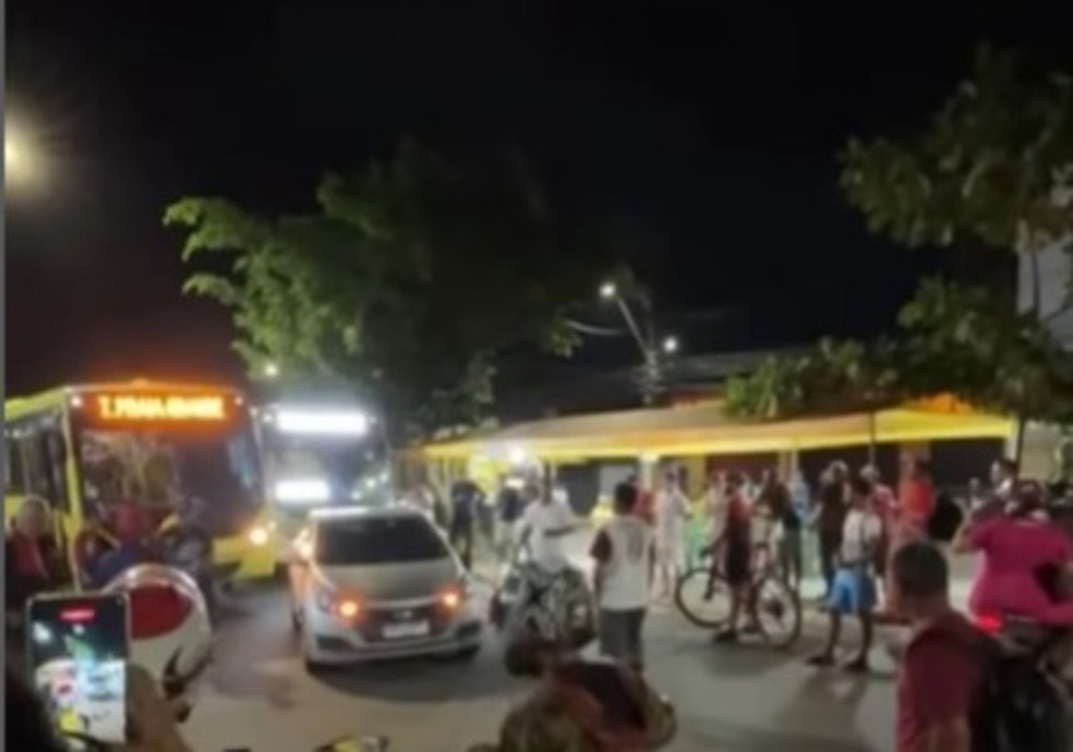 Homem é esfaqueado durante discussão causada por acidente de trânsito em São Luís — Foto: Reprodução/Redes Sociais