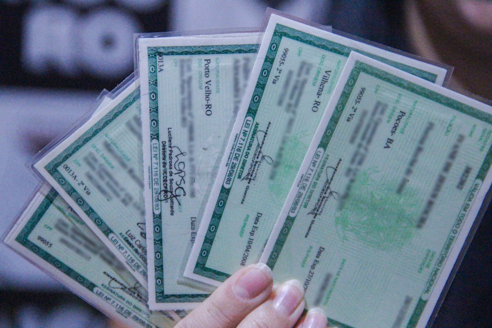 Emissão de RG é suspensa por falta de papel moeda — Foto: Prefeitura de Vilhena/Divulgação