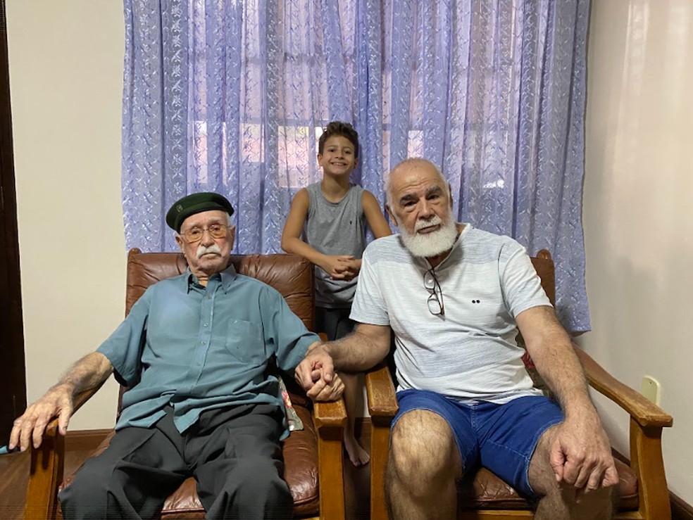 Veterano da Segunda Guerra Mundial faz 103 anos com festa no RJ — Foto: Divulgação