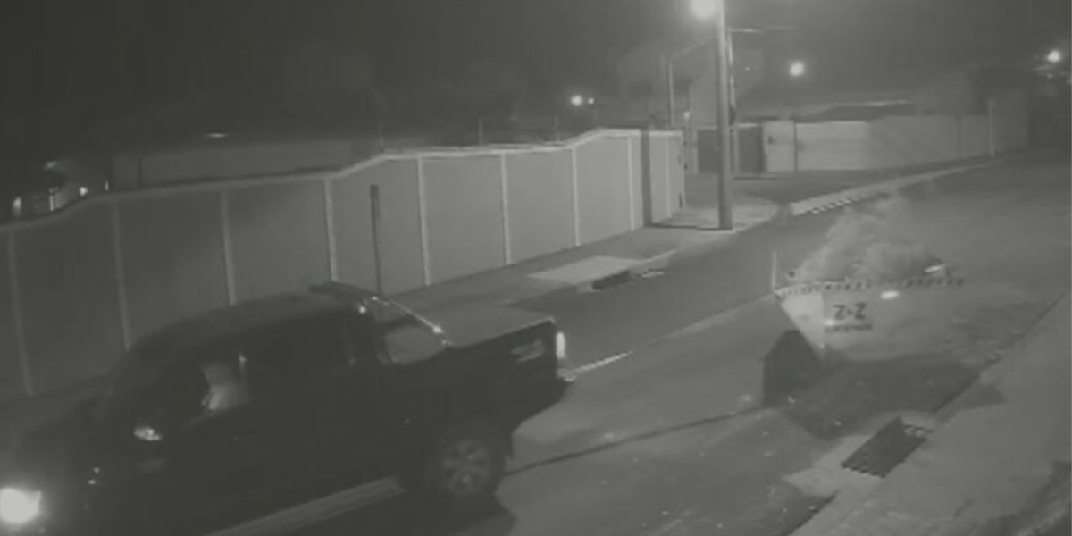VÍDEO: motorista de caminhonete é flagrado arrastando caçamba e bloqueando ruas em Botucatu