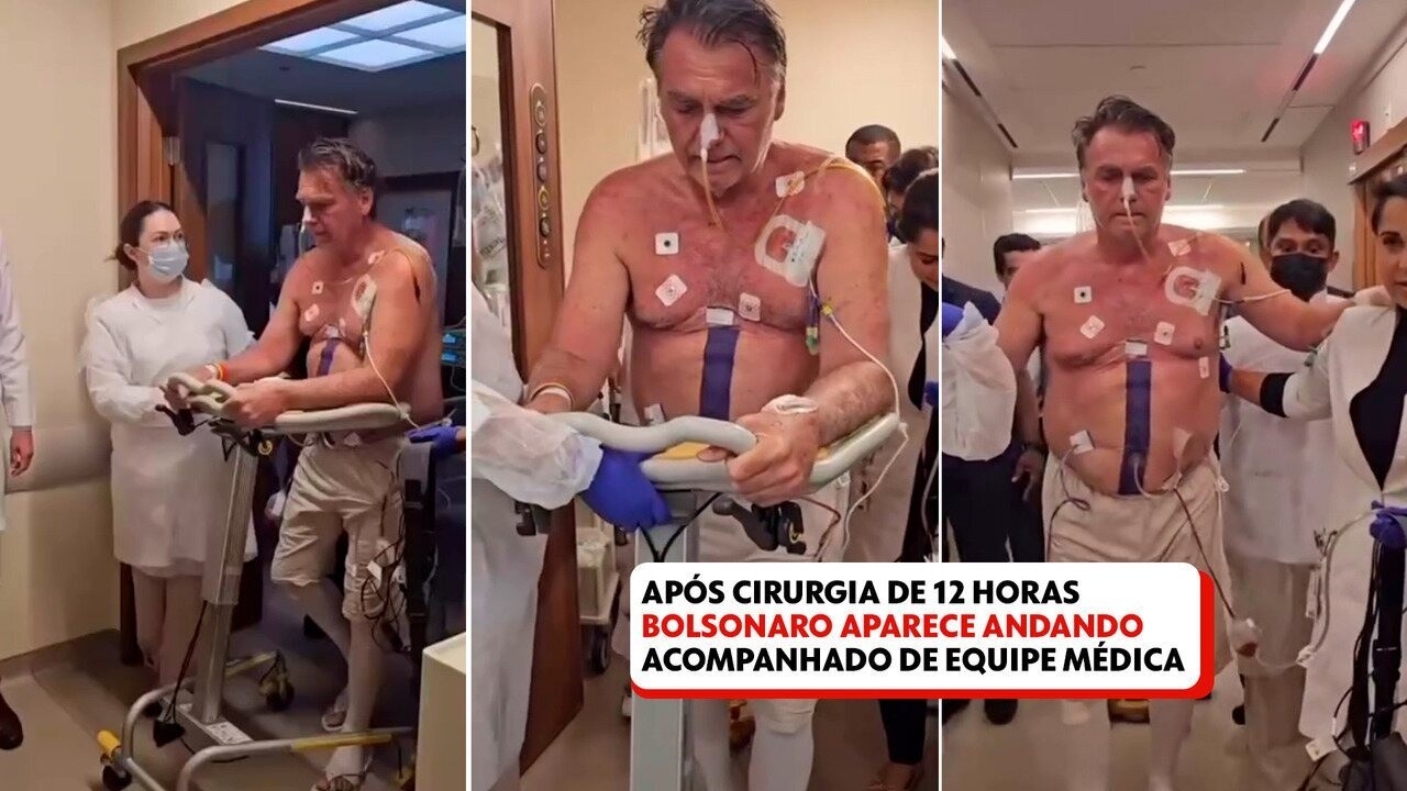 Bolsonaro segue estável e passa por tratamento para controle de alterações no fígado, diz boletim