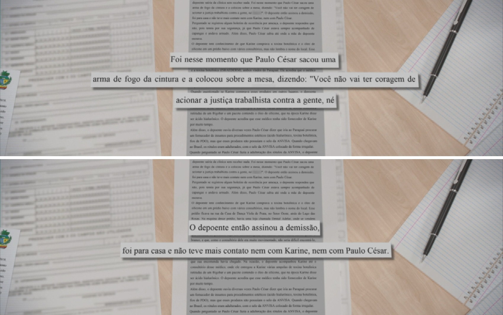 Funcionário de clínica de influenciadores diz que foi ameaçado com arma ao pedir demissão após notar uso de óleo silicone em paciente