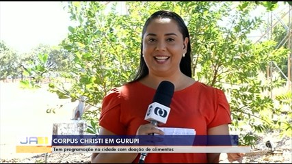 Celebração de Corpus Christi conta com doação de alimentos em Gurupi