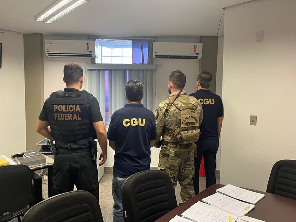 Investigação apura fraude em licitações de obras da Prefeitura de Corumbá (MS) — Foto: PF/ Reprodução