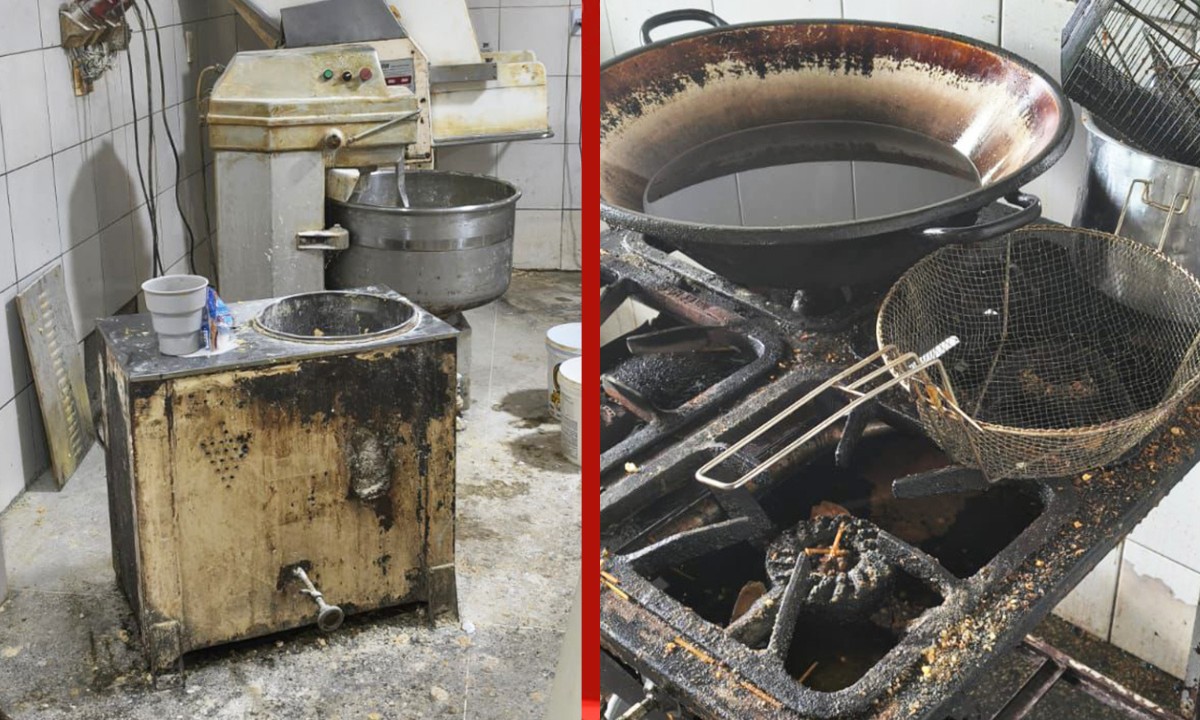 Delicatessen é interditada pela Vigilância Sanitária por condições insalubres em Feira de Santana 