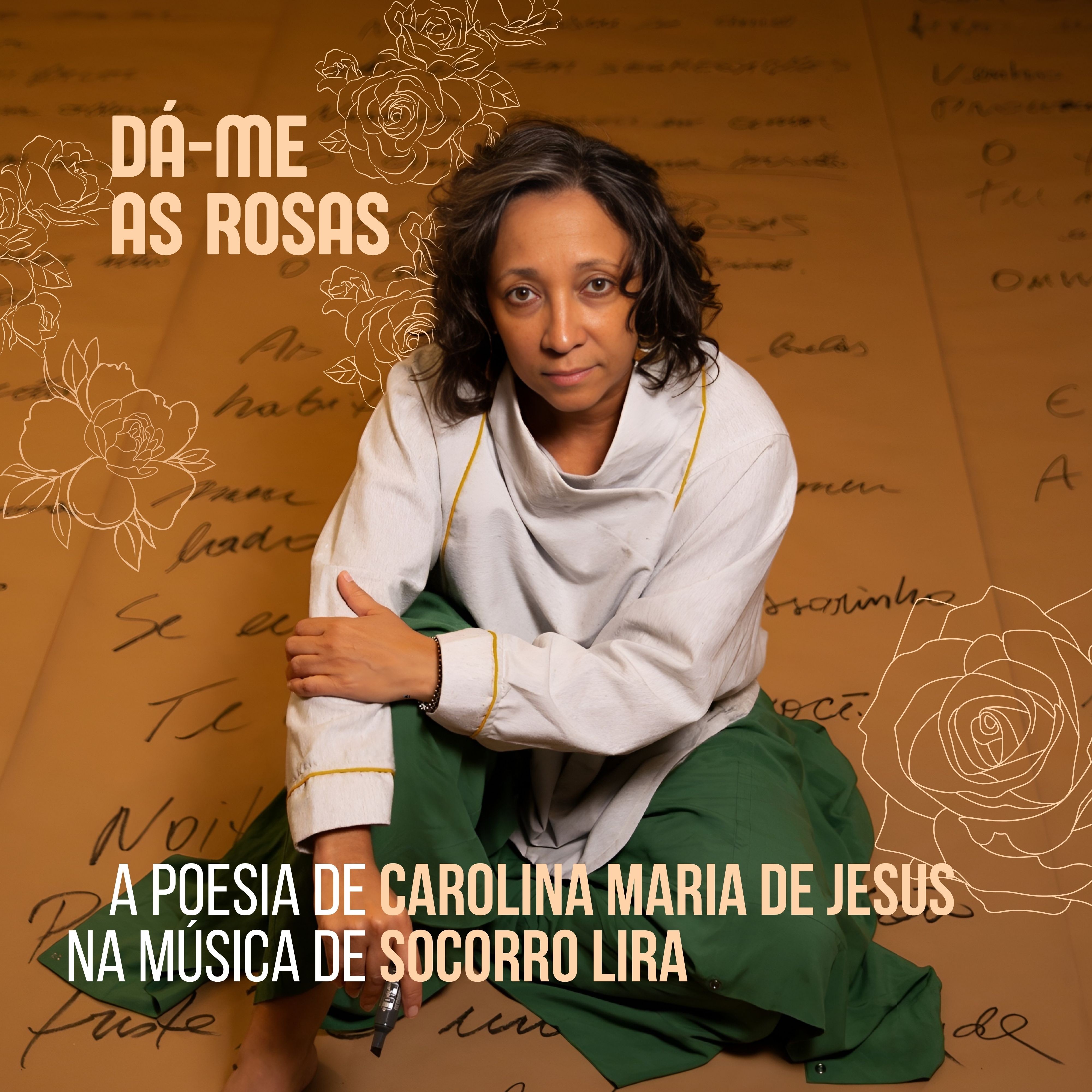Socorro Lira lança em agosto ‘Dá-me as rosas’, álbum de músicas feitas a partir de poemas de Carolina Maria de Jesus