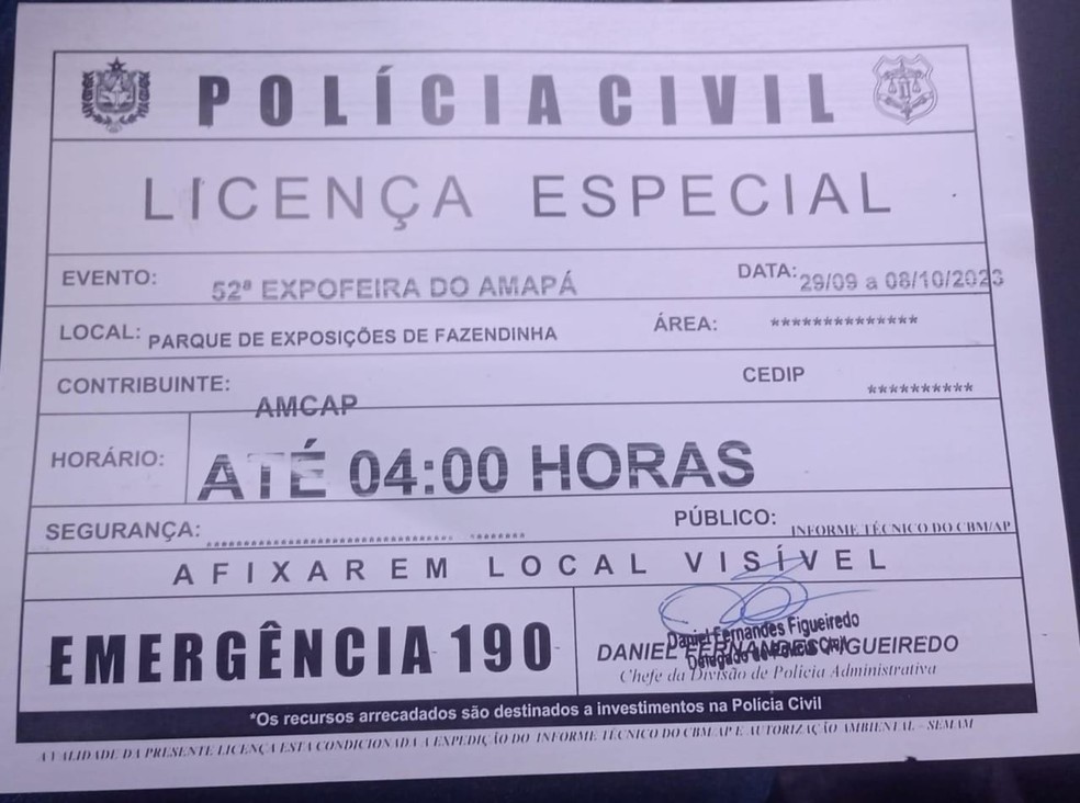 Segundo Gabriel, a boate possui alvará e estava funcionando dentro do horário permitido — Foto: Reprodução/Internet