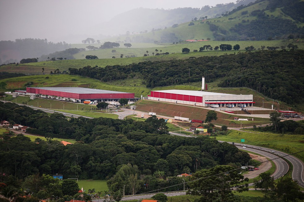 Com distrito industrial às margens da Fernão Dias, Extrema se destaca pelo desenvolvimento no Sul de Minas — Foto: Ricardo Q T Rodrigues