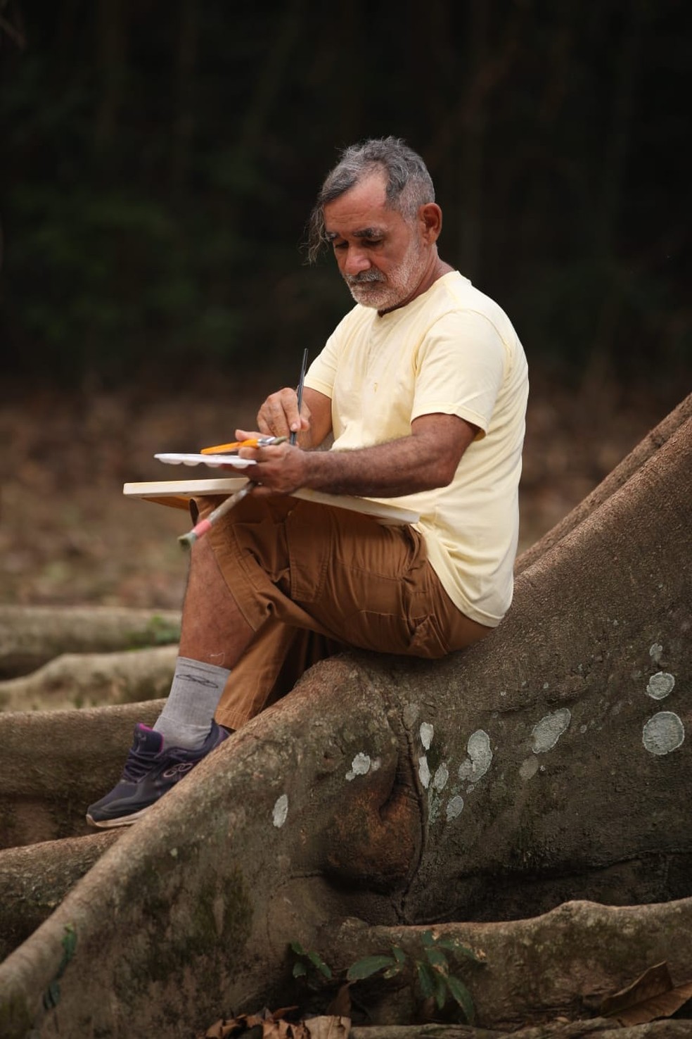 Artista acreano, Ivan Campos, expõe suas obras em exposições no Rio de Janeiro e São Paulo — Foto: Arquivo pessoal
