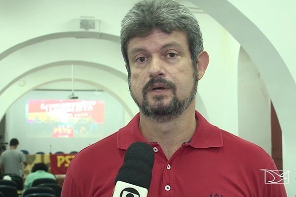 Saulo Arcangeli (PSTU) é pré-candidato a Prefeutura de São Luís — Foto: Reprodução / TV Mirante