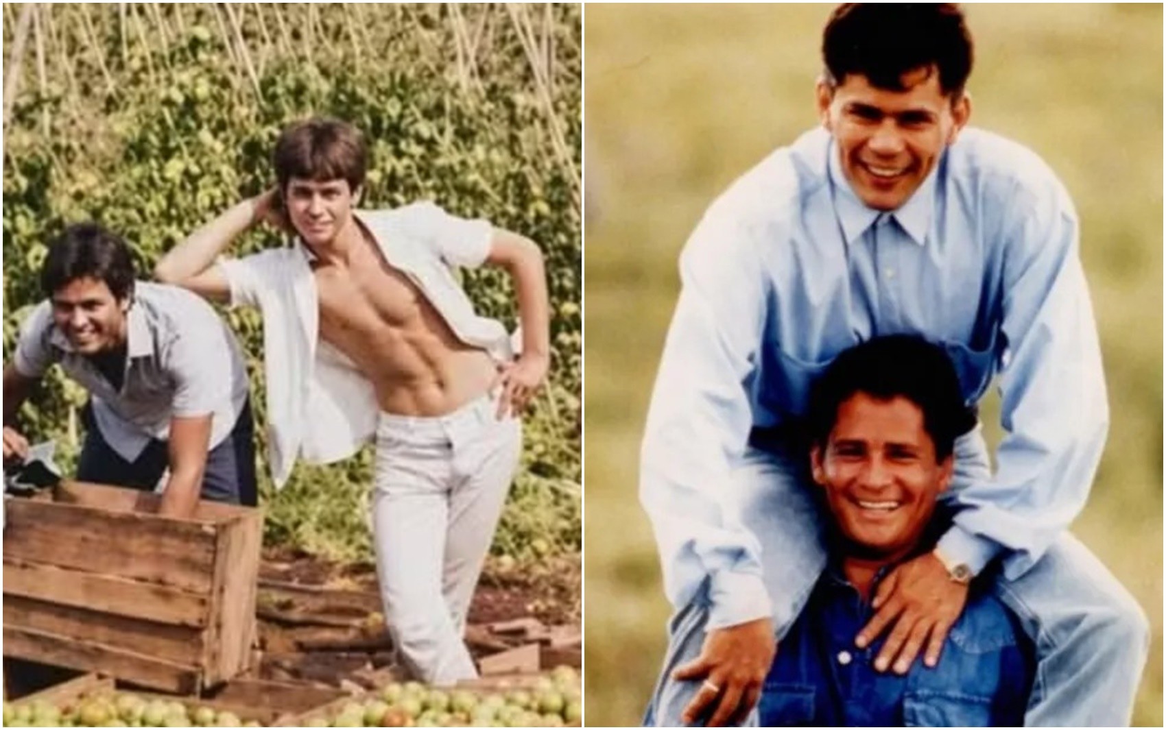 Leandro e Leonardo trocaram lavoura de tomate pela música nos anos 1980 