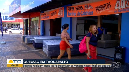 Lojistas de Taquaralto realizam ação para impulsionar as vendas na Avenida Tocantins