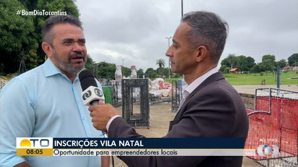 Prefeitura de Araguaína abre inscrições para vendedores ambulantes na Vila Natal