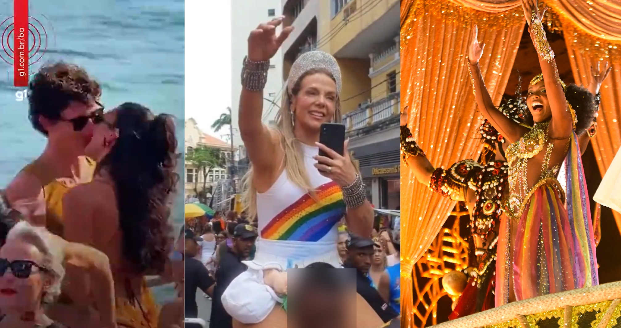 Dos beijos de Bruna e Shawn às polêmicas nos trios: veja o que bombou no carnaval 2026