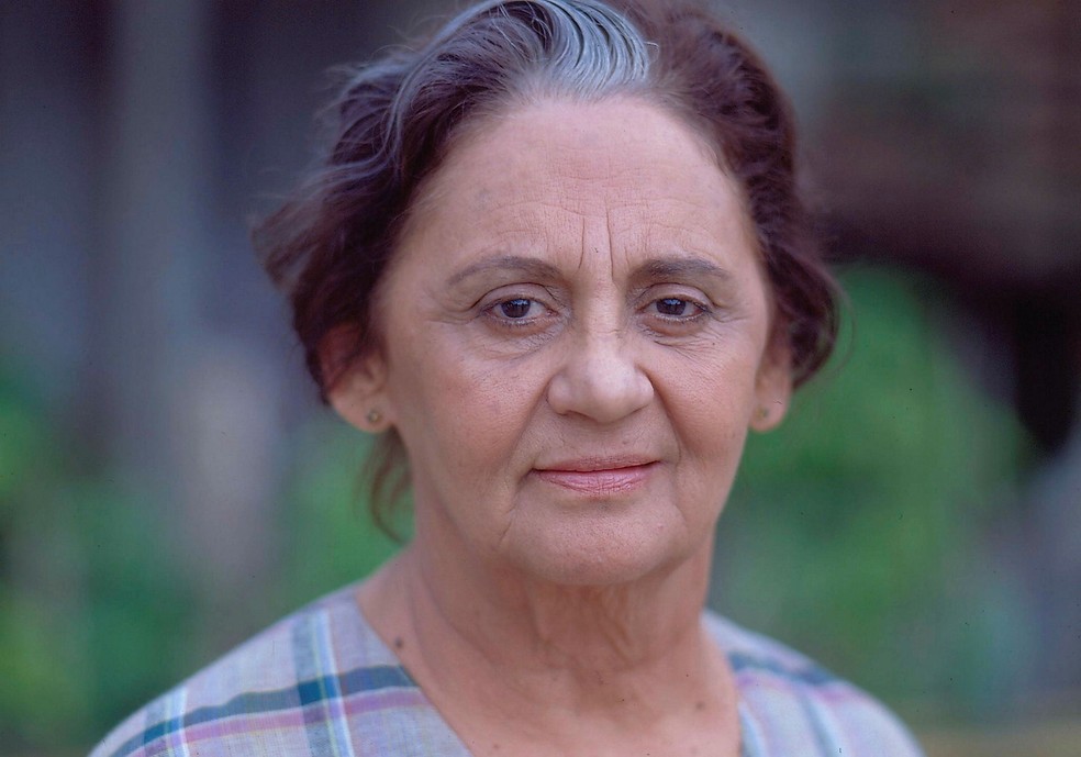 Laura Cardoso, em imagem de arquivo de Mulheres de Areia — Foto: TV GLOBO / CEDOC
