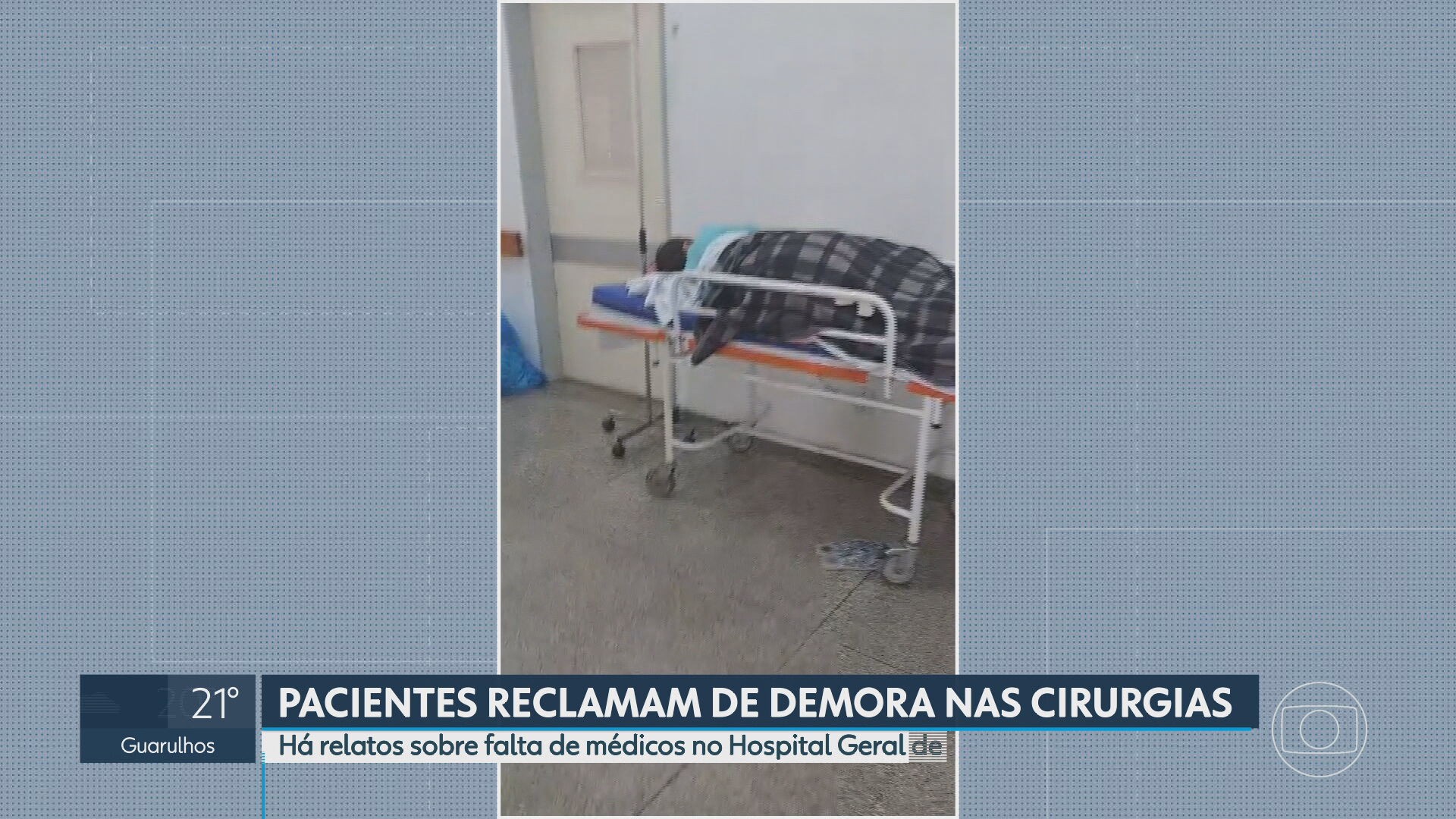 
Hospital de Taipas, na Zona Norte de SP, tem pacientes em macas nos corredores e demora para agendar consultas e cirurgias