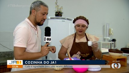 Veja o preparo da calda de chocolate com café no JA1
