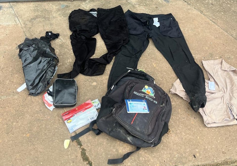 Suspeitos foram presos em Brasil Novo, no sudoeste do Pará — Foto: Polícia Federal