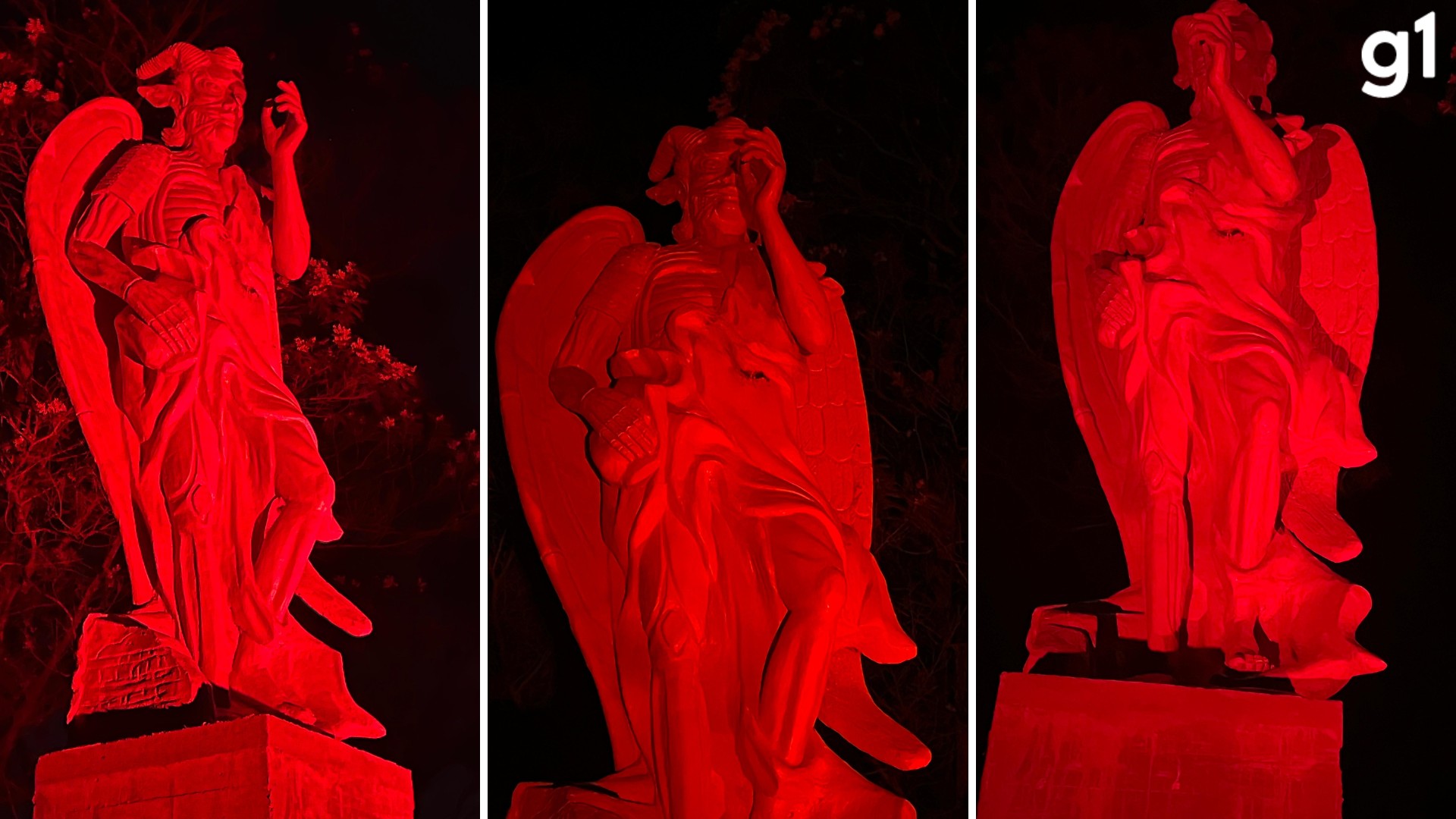 Templo de Lúcifer segue interditado um ano após instalação e aguarda decisão | G1