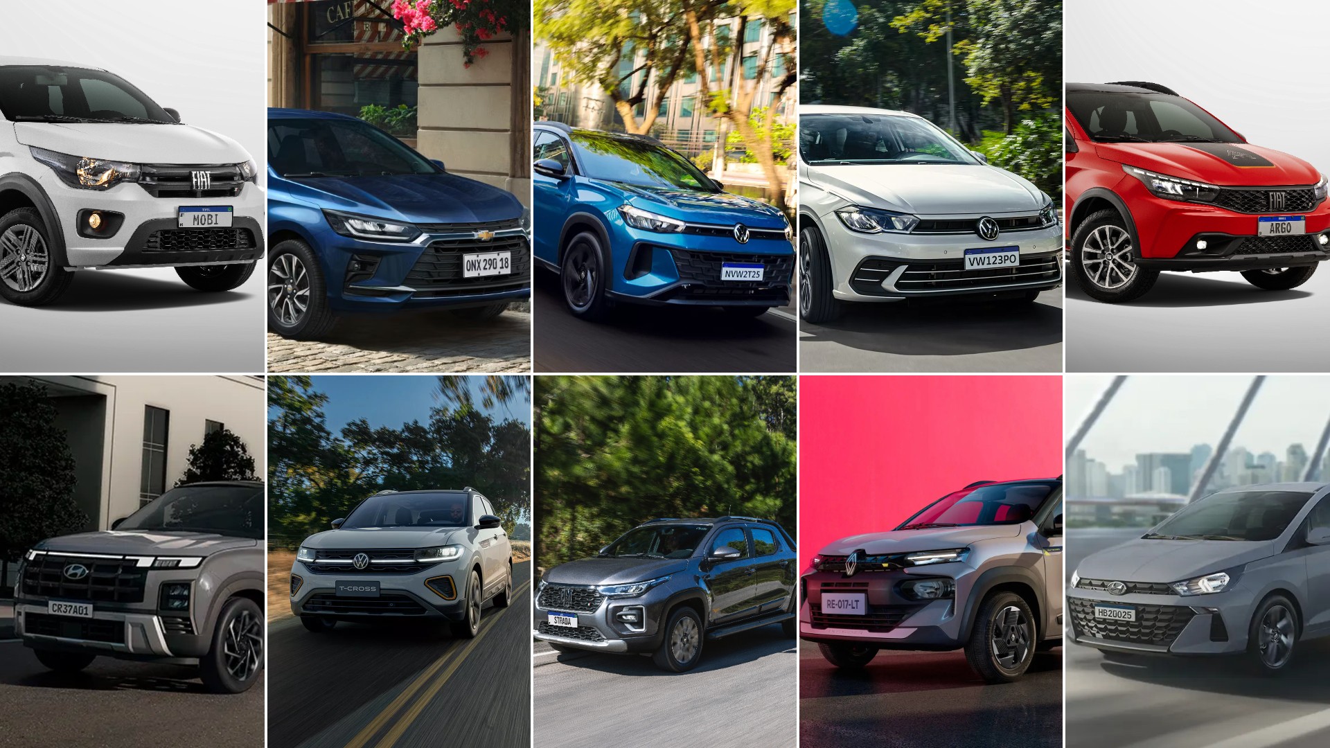 veja quais dos 10 carros mais vendidos do Brasil gastam menos combustível — LISTA