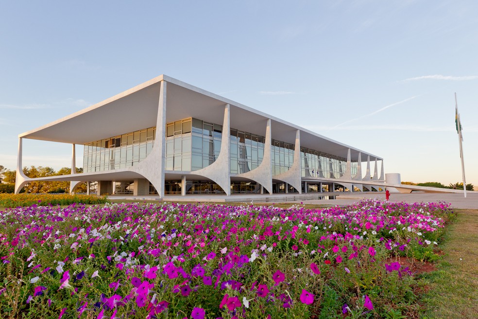 Fachada do Palácio do Planalto — Foto: Roberto Stuckert Filho/PR