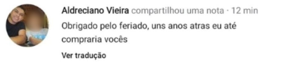 Diretor de escola é afastado após fazer comentário racista no Dia da Consciência Negra — Foto: Reprodução