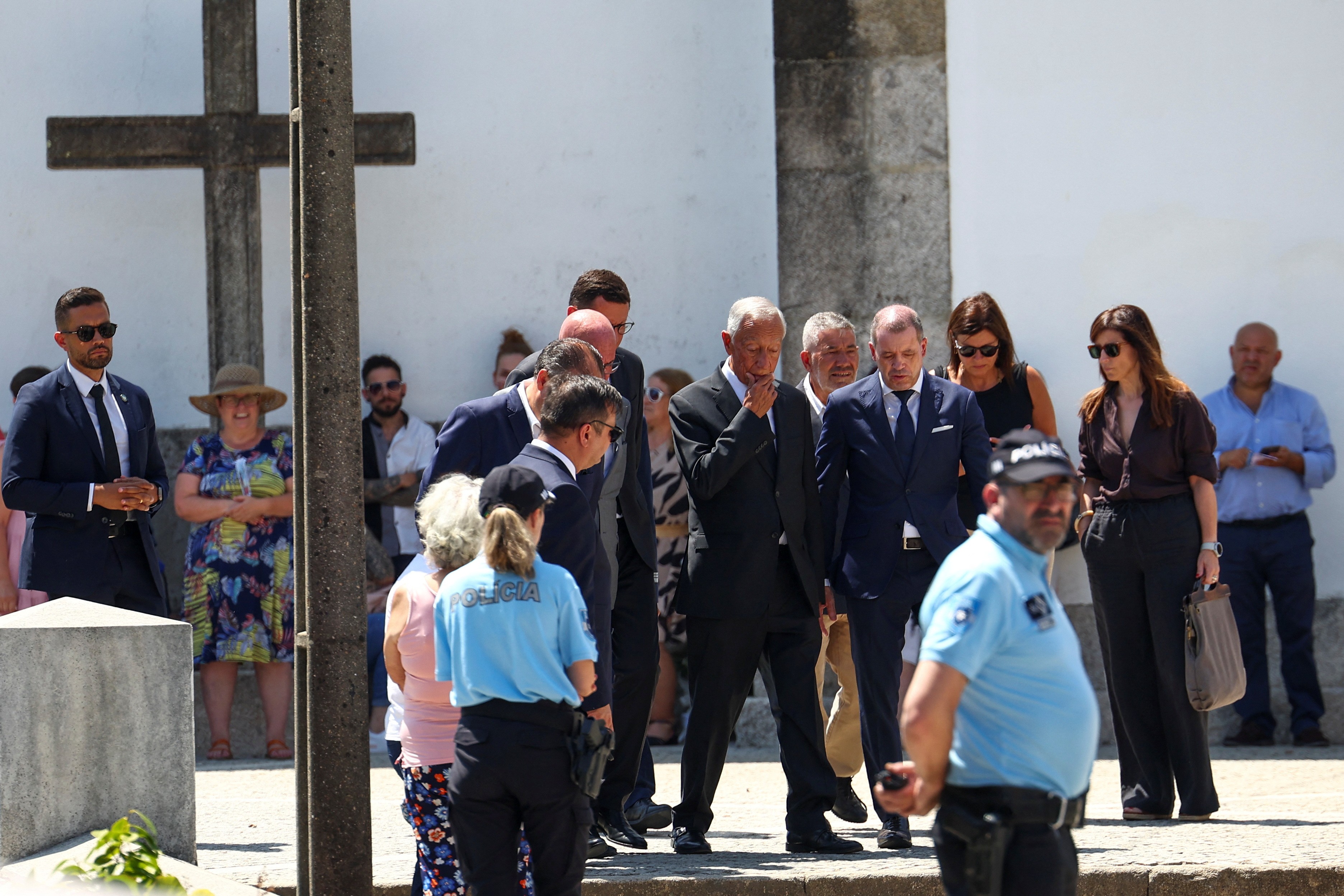 Morte de Diogo Jota: presidente e primeiro-ministro de Portugal comparecem ao velório do jogador e do irmão