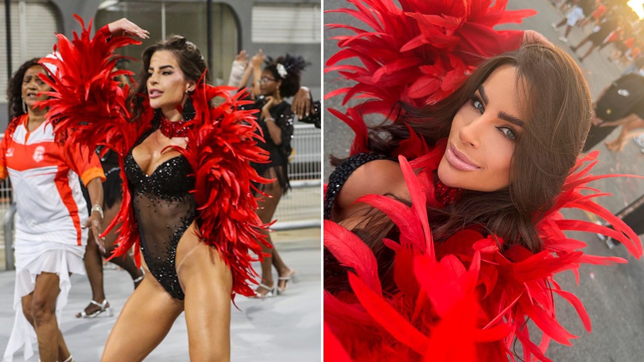 Musa da Colorado que já leiloou tapa-sexo se inspira em 'O Diabo Veste Prada' e promete ir à avenida 'cada vez mais pelada'