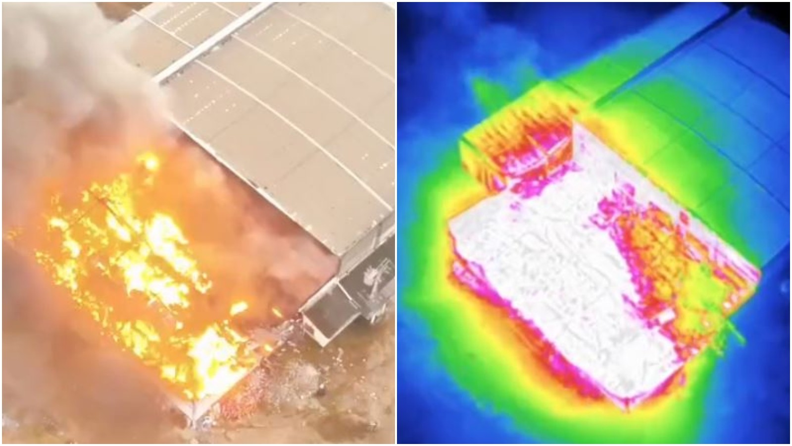 Bombeiros usam câmera térmica para controlar fogo em fábrica no Ceará; entenda a tecnologia