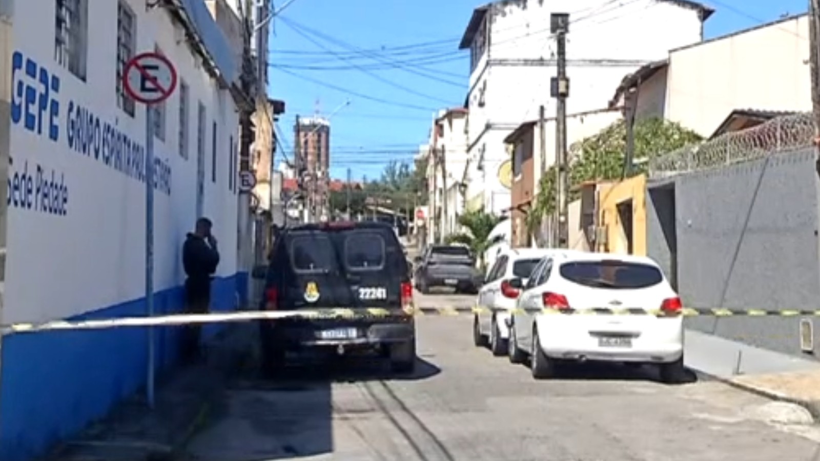 Esquadrão antibomba detona objeto suspeito e descobre que item era medidor hidráulico 