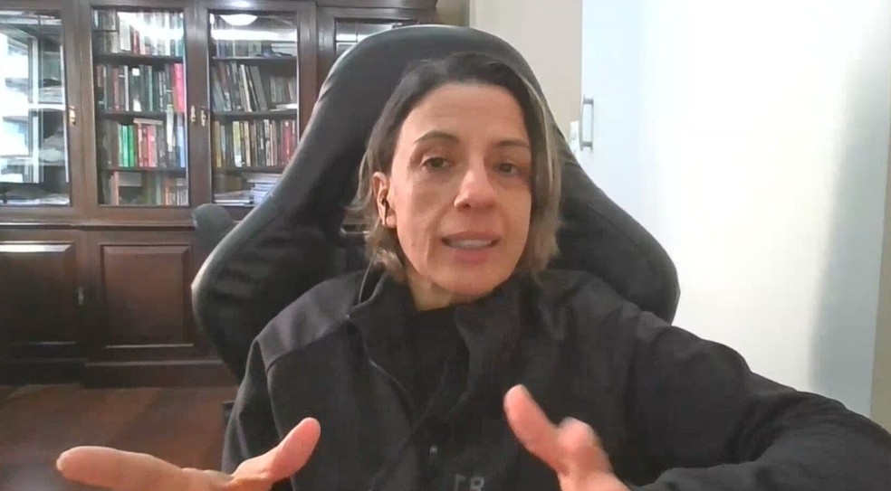 Pesquisadora Camila Nunes Dias — Foto: Reprodução/GloboNews