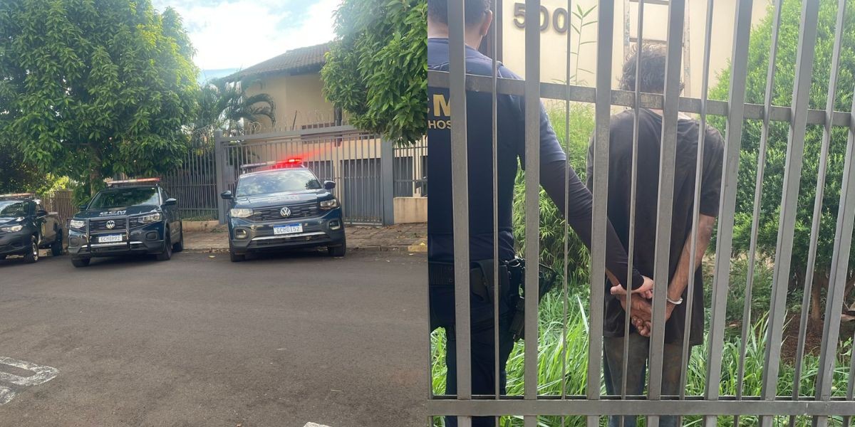 Suspeito de furtos é preso escondido em forro de casa após pular muros e telhados durante fuga no interior de SP