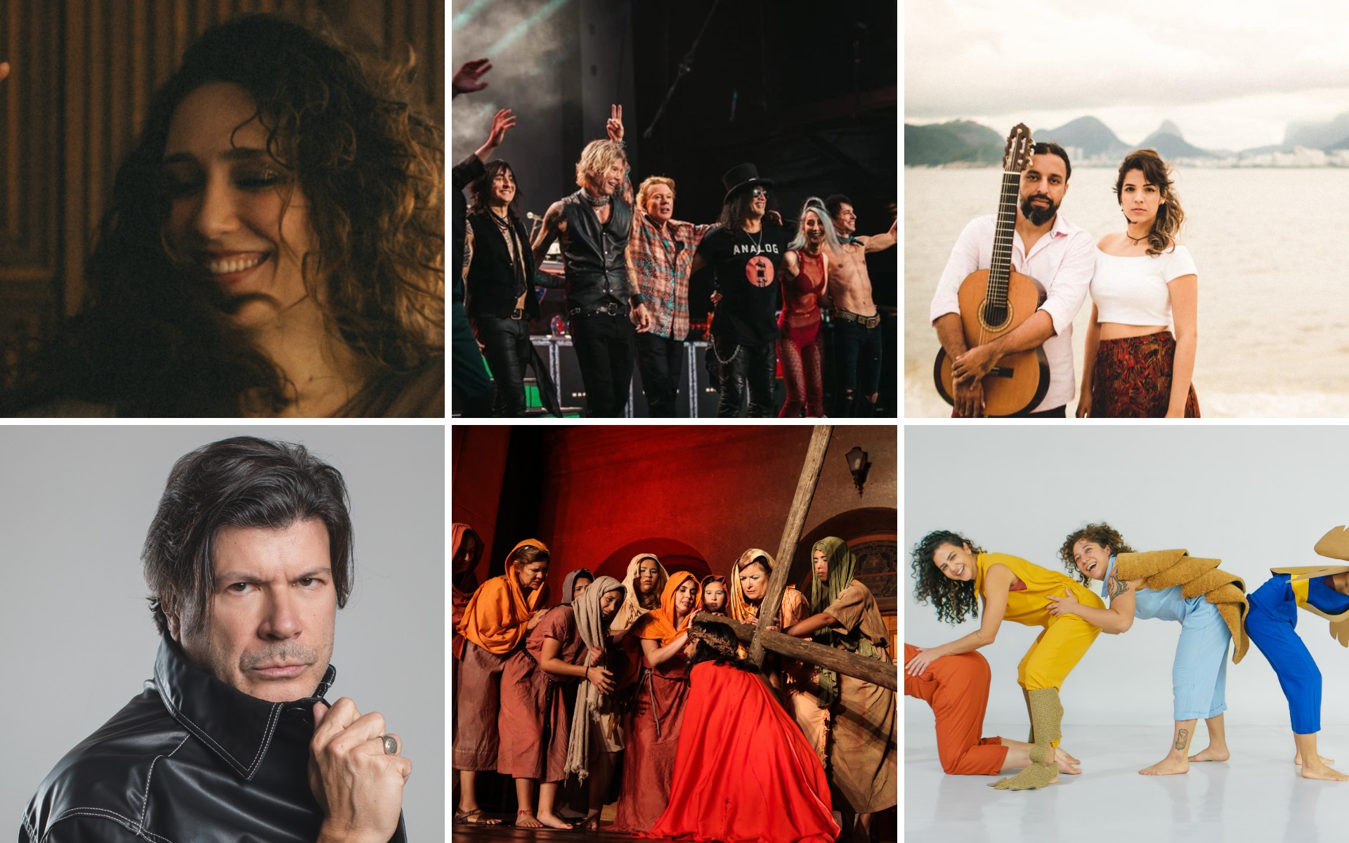 Guns N’ Roses, CPM 22, Encenação Paixão de Cristo e mais; confira a agenda cultural de Rio Preto e Araçatuba