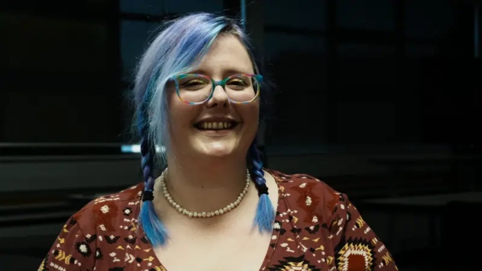 Jarvs Tasker abandonou o magistério sete anos atrás e, hoje, é a diretora e fundadora da empresa Jarvs Indie Insights — Foto: John Fairhall/BBC
