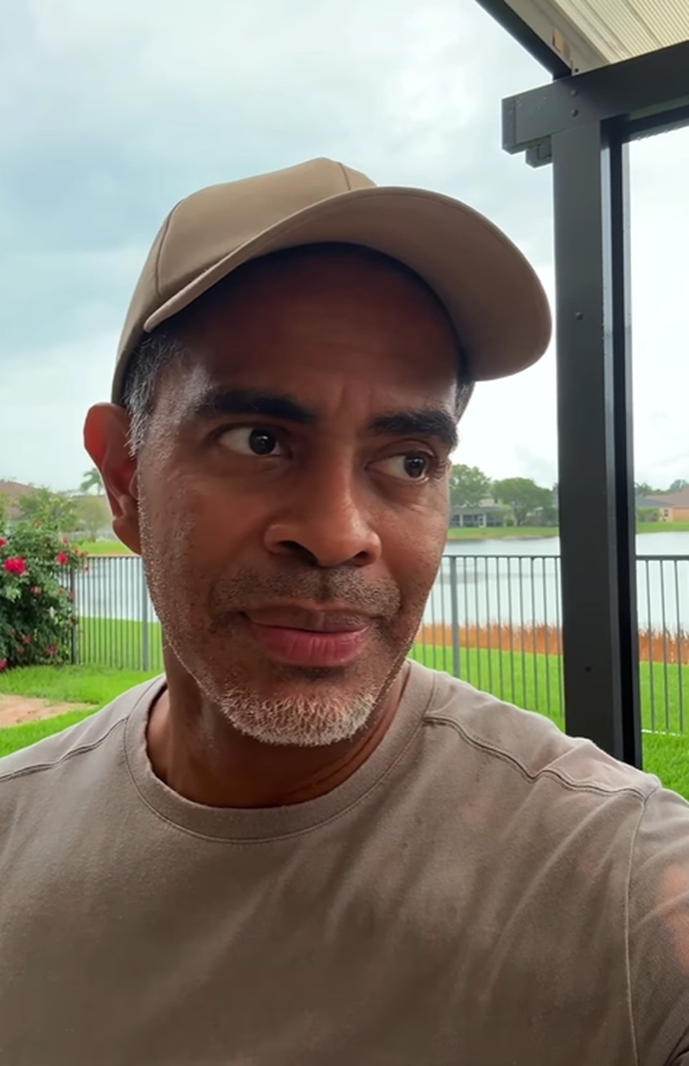 Jairzinho fala sobre casa na Flórida — Foto: Reprodução/Instagram