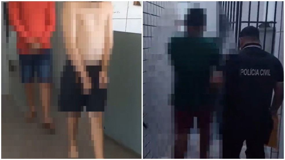 Cinco pessoas foram presas pela Polícia Civil na Operação Tropa do Empresário — Foto: Polícia Civil do Ceará