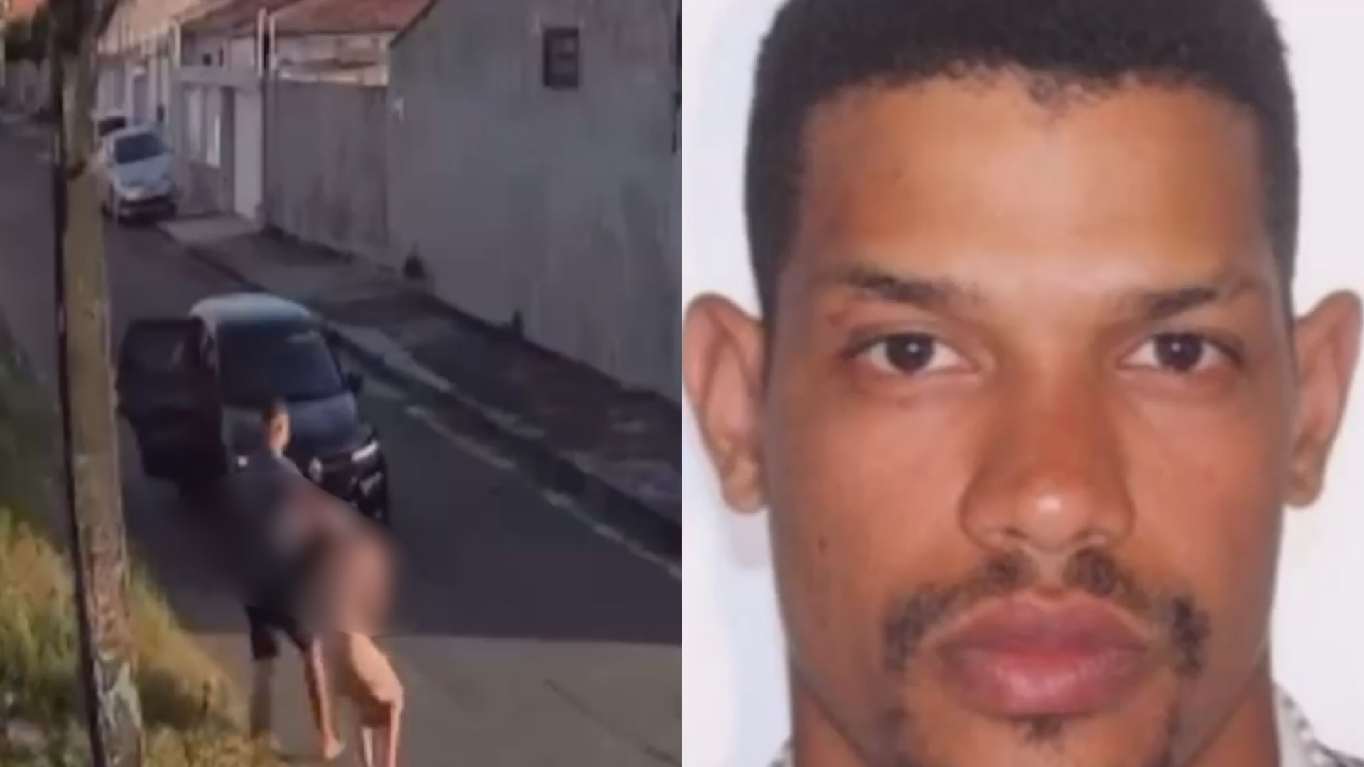 Câmeras de segurança mostram homem puxando mulher pelo pescoço para dentro de carro em Paço do Lumiar