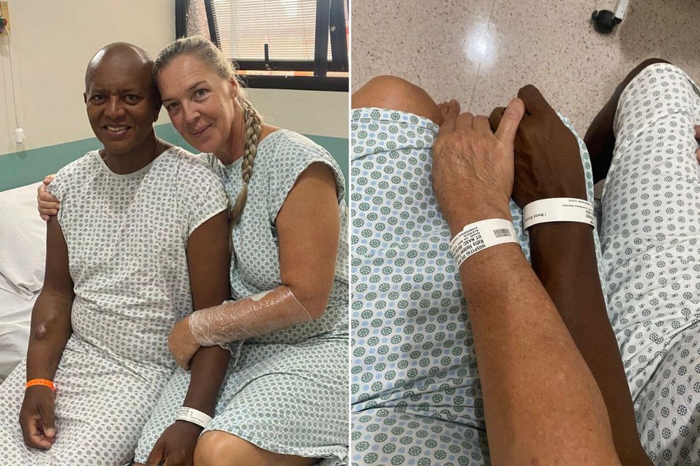 Casal se reencontra após 35 anos e esposa doa rim para salvar vida do marido — Foto: Arquivo Pessoal