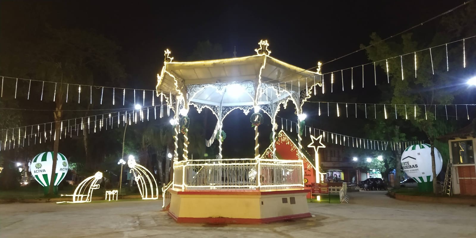 Decoração de Natal em Valença