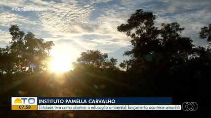 Instituto Pamella Carvalho será inaugurado com objetivo promover a educação ambiental